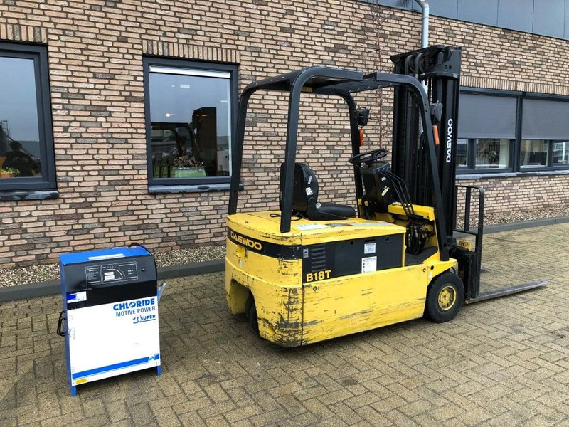 Electric forklift Daewoo B18T 1.8 ton Elektra Sideshift Heftruck: picture 17