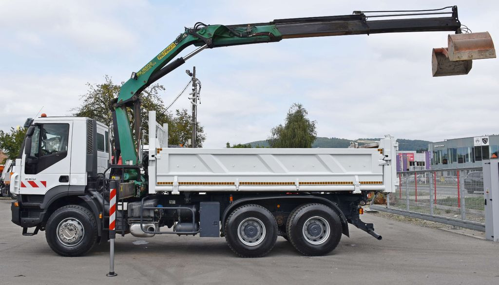 Tipper, Crane truck Iveco TRAKKER 360 * Kipper 5,20m* PK 16502 / FUNK*6x4: picture 6