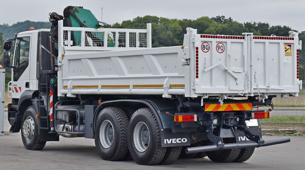 Tipper, Crane truck Iveco TRAKKER 360 * Kipper 5,20m* PK 16502 / FUNK*6x4: picture 7