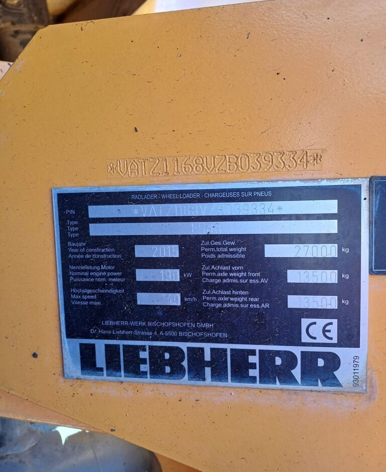 Wheel loader Liebherr L 566: picture 18