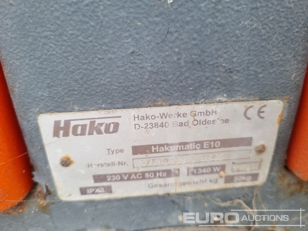 Construction equipment Hako E10: picture 6