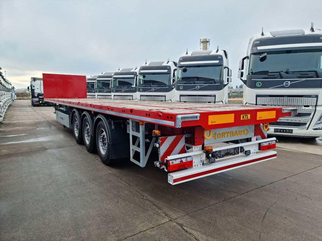 New Dropside/ Flatbed semi-trailer Orthaus HEAVY DUTY * SCHWERLAST * RUNGEN *ÜBERBREIT: picture 6