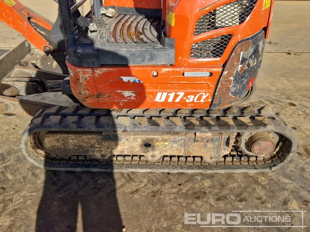 Mini excavator 2018 Kubota U17-3: picture 9