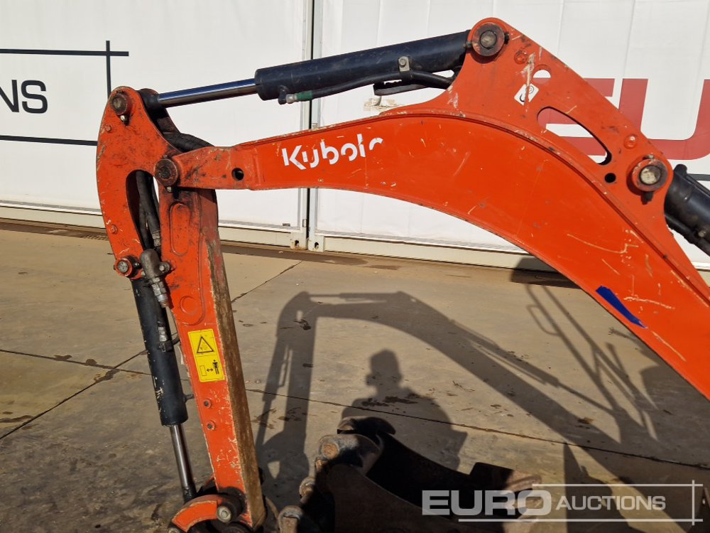 Mini excavator 2018 Kubota U17-3: picture 12