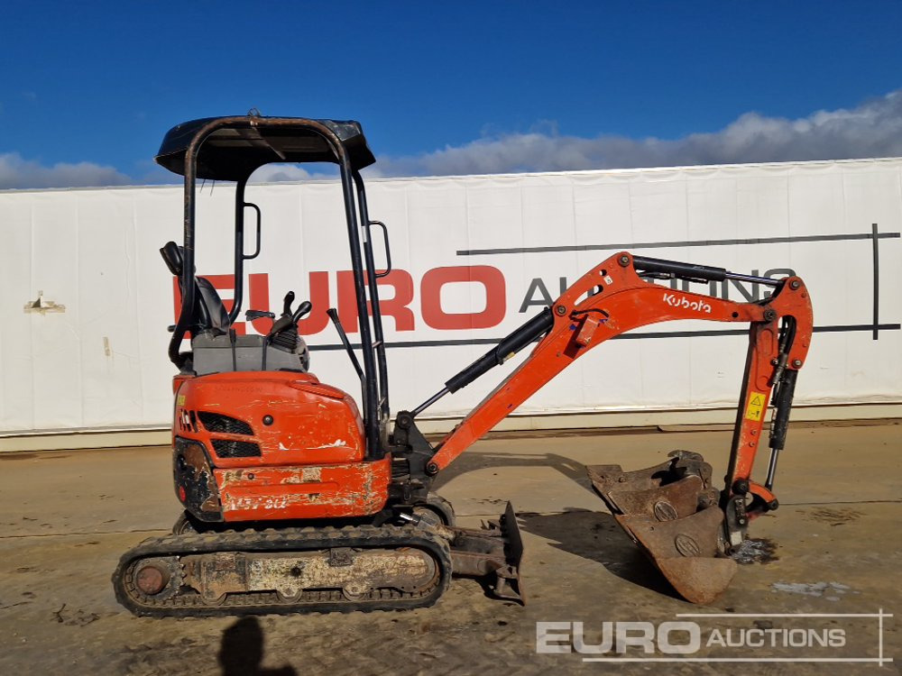 Mini excavator 2018 Kubota U17-3: picture 6