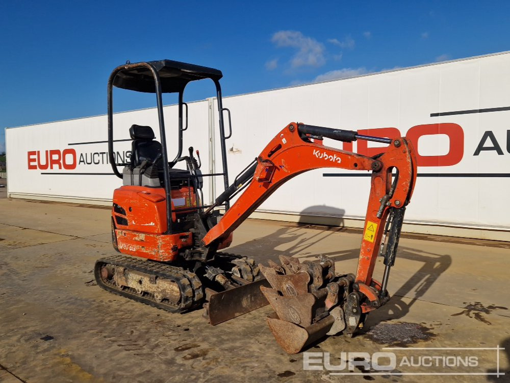 Mini excavator 2018 Kubota U17-3: picture 7