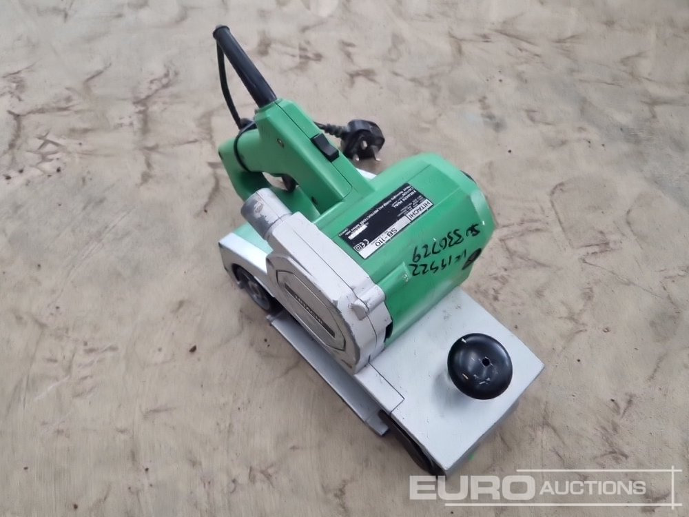 Construction equipment Hitachi SB-10 240 Volt Belt Sander: picture 7