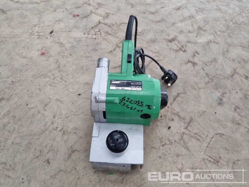 Construction equipment Hitachi SB-10 240 Volt Belt Sander: picture 8