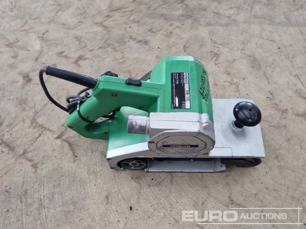 Construction equipment Hitachi SB-10 240 Volt Belt Sander: picture 6