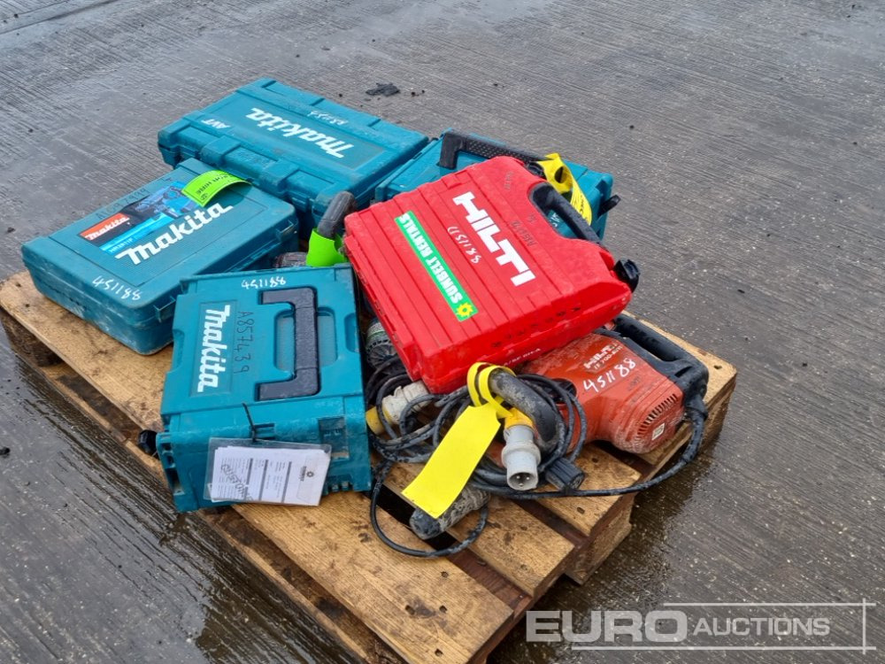 Construction equipment Pallet of Makita Cordless Drill,Cordless Impact Wrench, 110Volt SDS Drill (3 of), Hilti Cordless Drill, 110Volt SDS Drill: picture 8